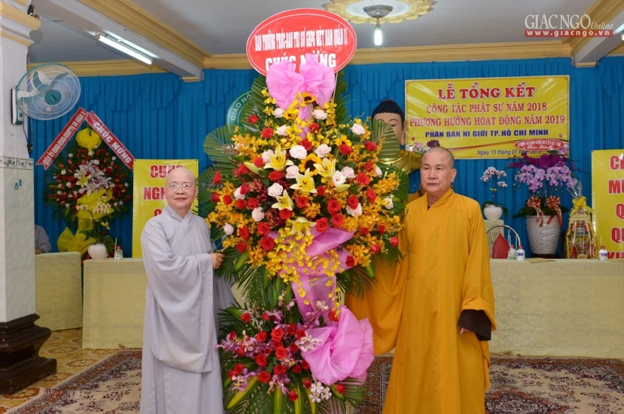 Phân ban Ni giới TP.HCM tổng kết Phật sự